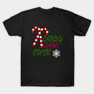 Candy Cane Cutie Design T-Shirt